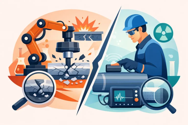 Destructive Testing vs Nondestructive Testing