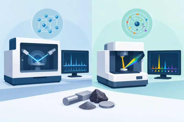 XRD vs XRF Analysis for Material Decisions